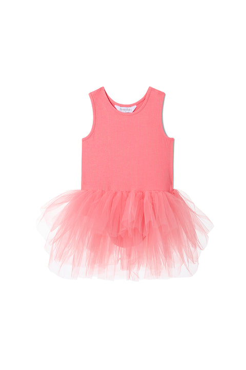 B.A.E. Ribbed Tutu Dress