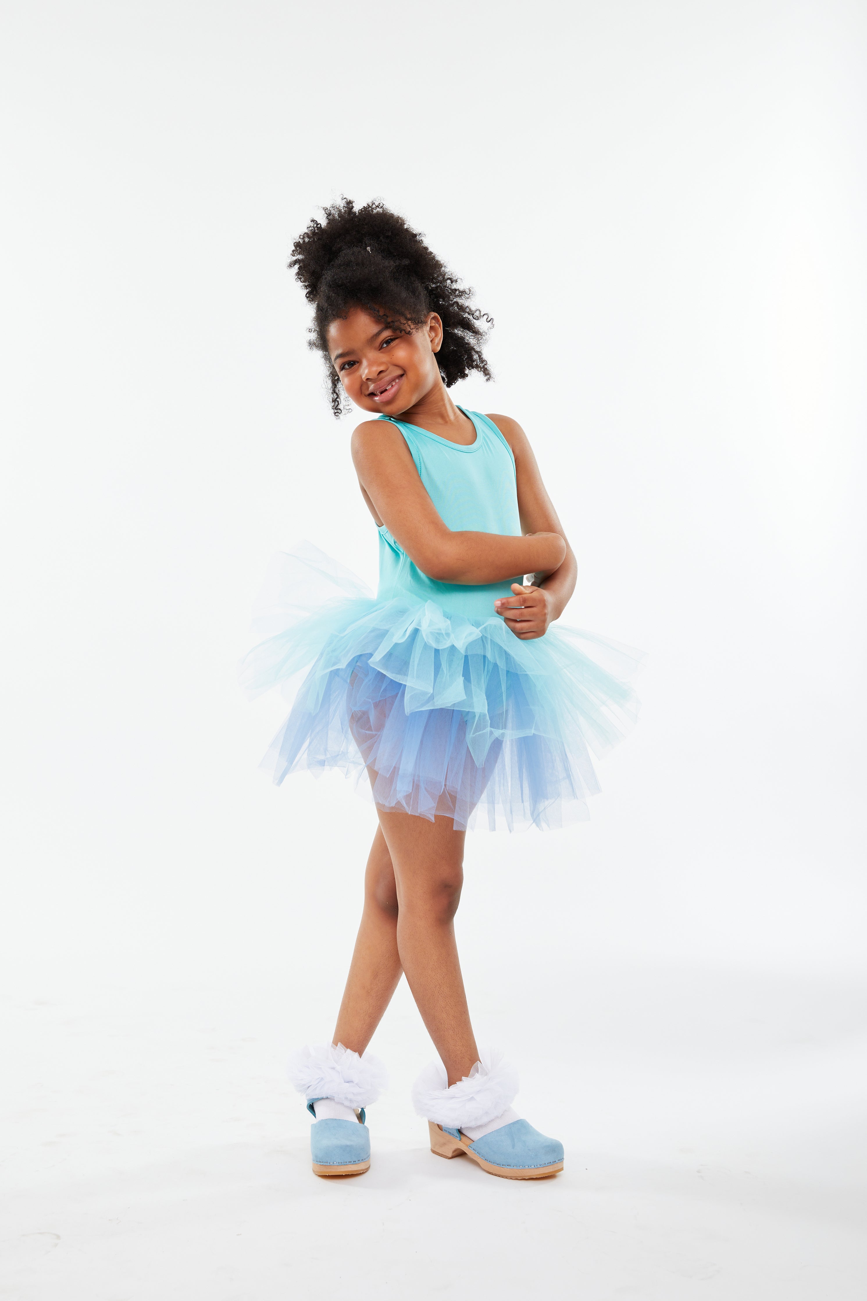 Iloveplum B.A.E. Ombre Tutu Dress Tank Top 1 Y Aurora Blue