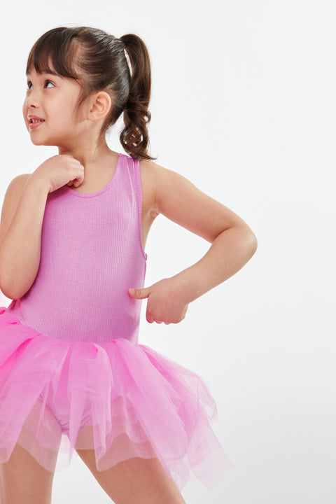 B.A.E. Ribbed Tutu Dress