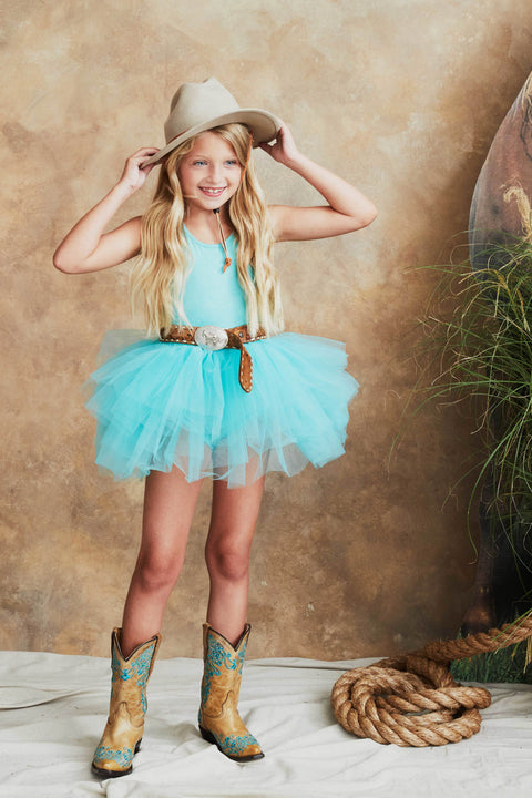 B.A.E. Suede Tutu Dress