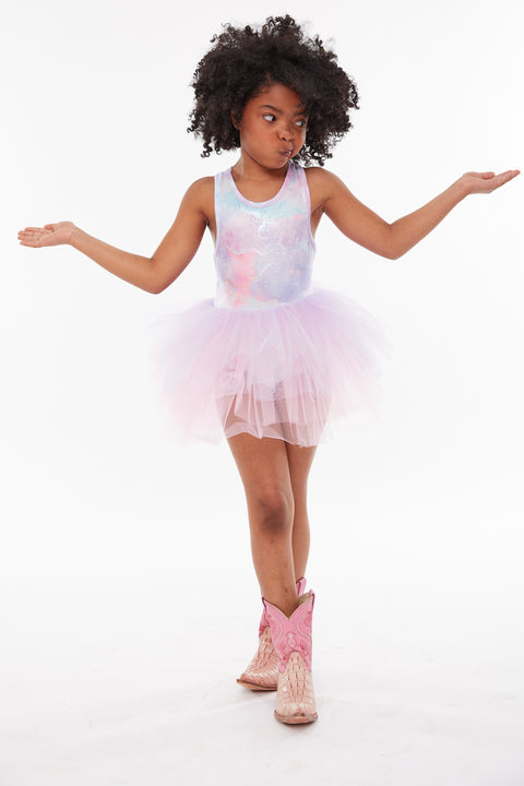 B.A.E. Marble Print Tutu Dress