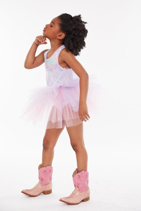 B.A.E. Marble Print Tutu Dress