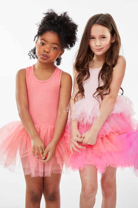 B.A.E. Ribbed Tutu Dress