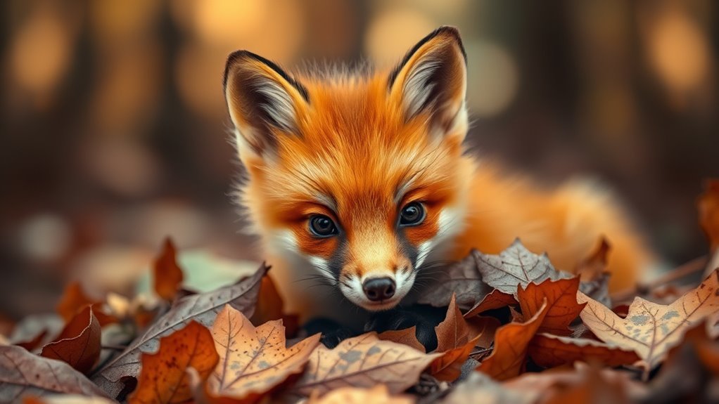 a baby fox is called