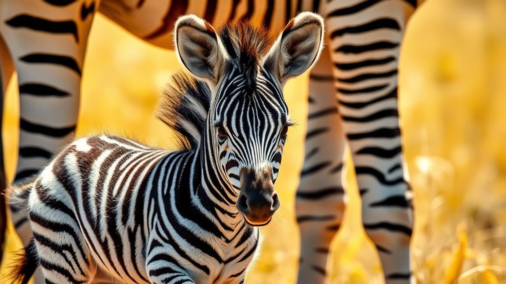 a baby zebra is called