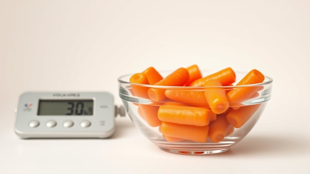 accurate measurement of carrots