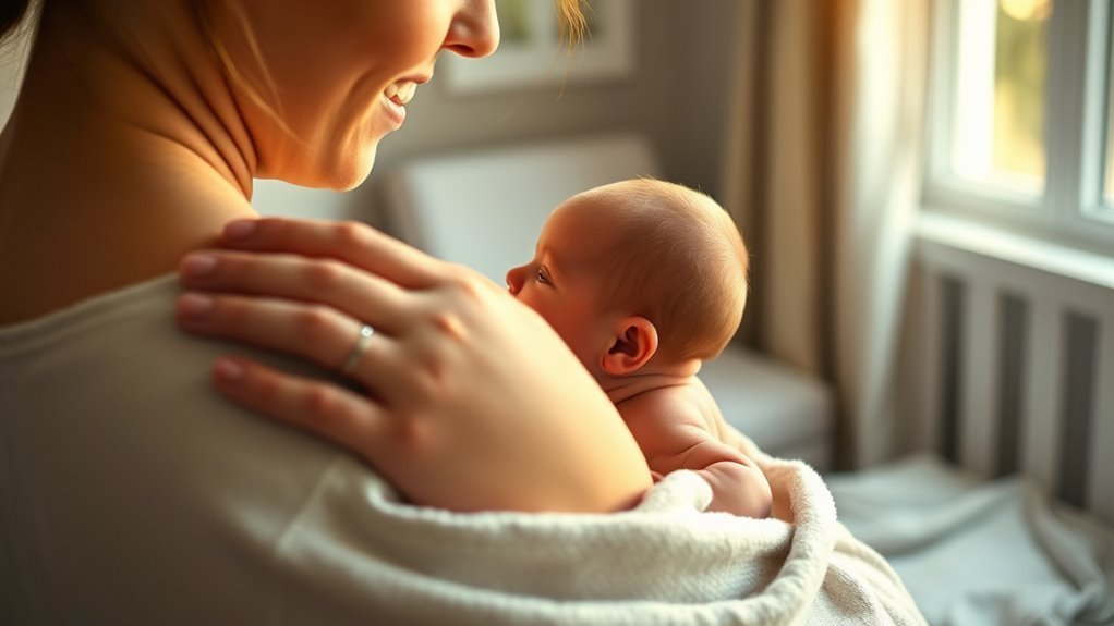 babies stop burping around six