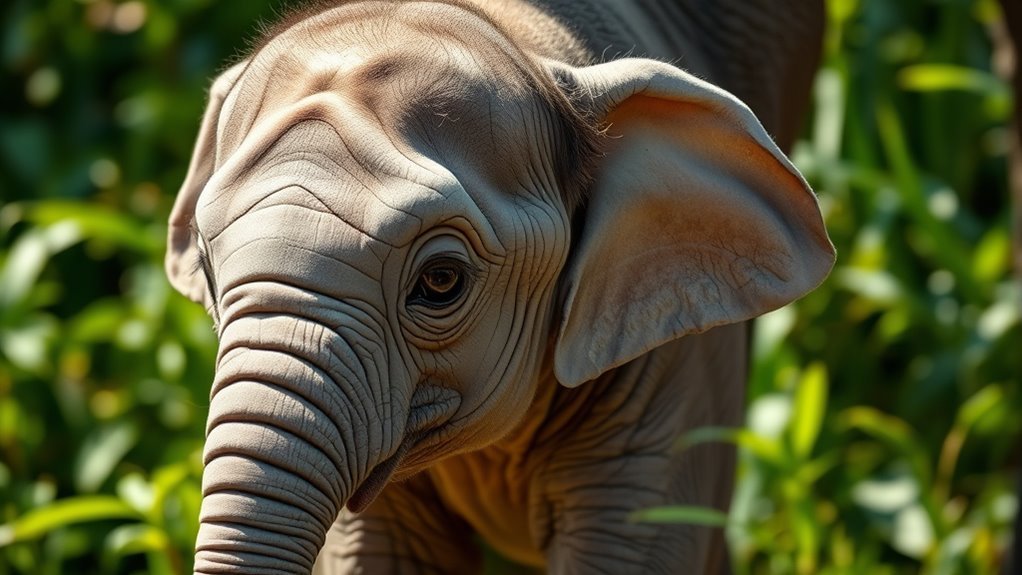 baby elephant s vital role