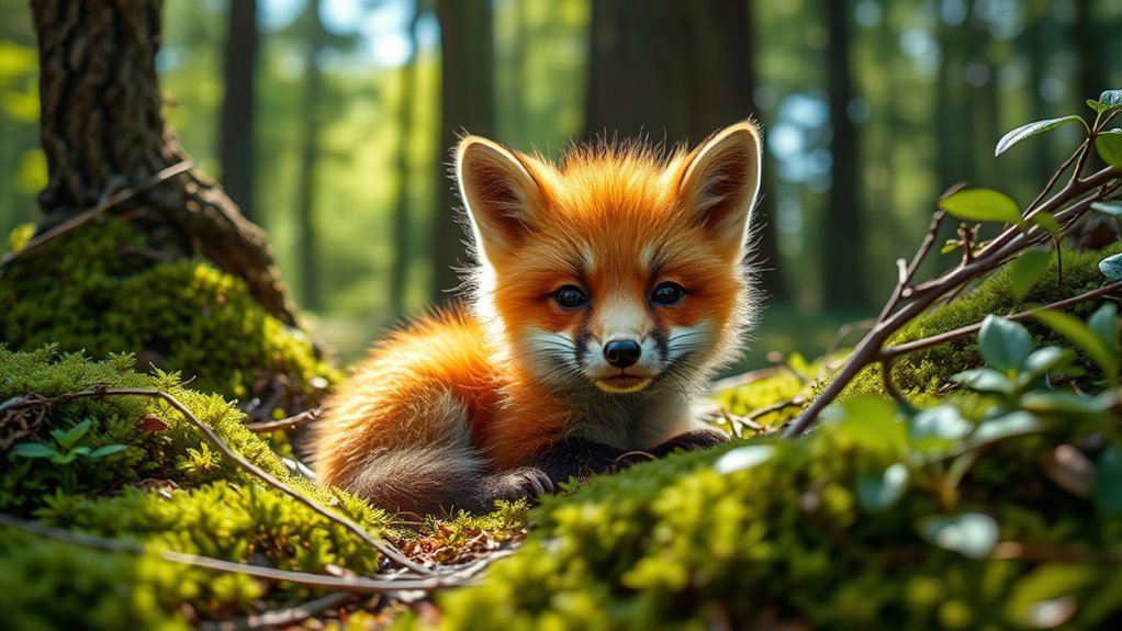 baby foxes are called kits