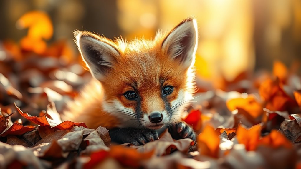 baby foxes called kits