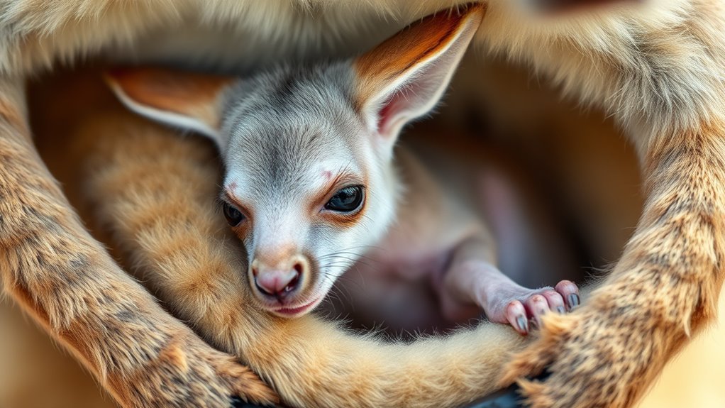 baby kangaroo is called joey