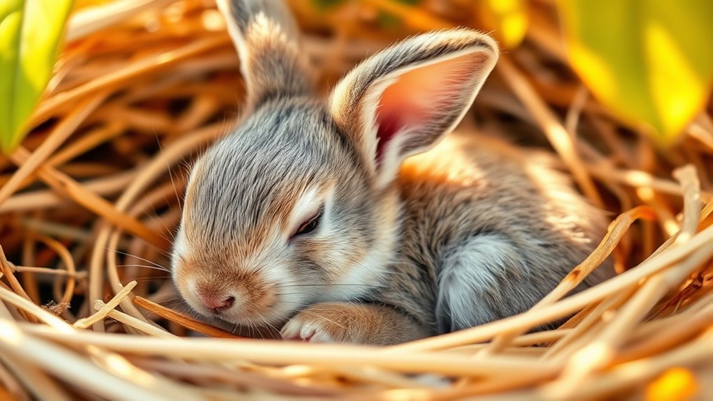 baby rabbits are called kits
