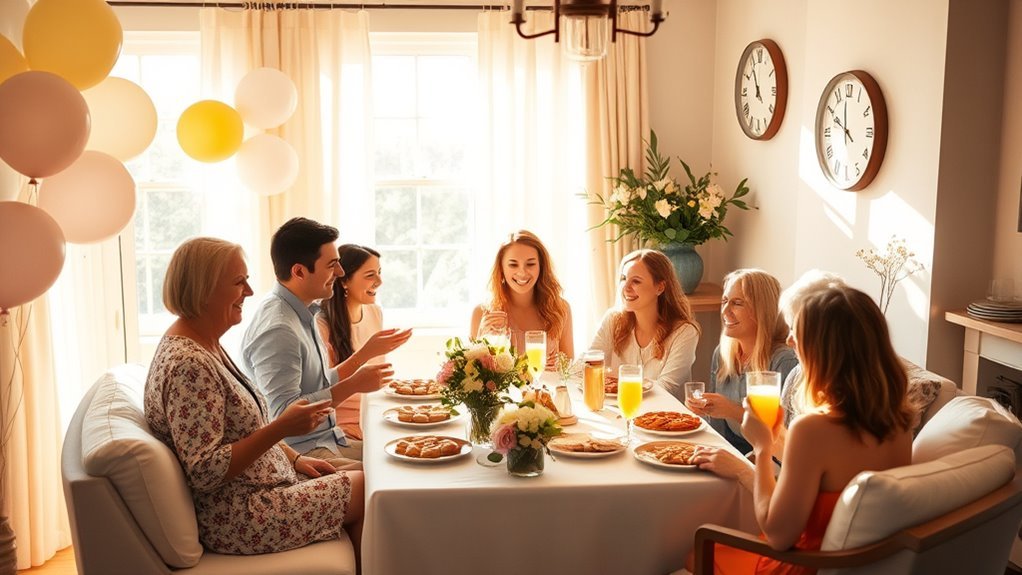 baby shower duration guidelines