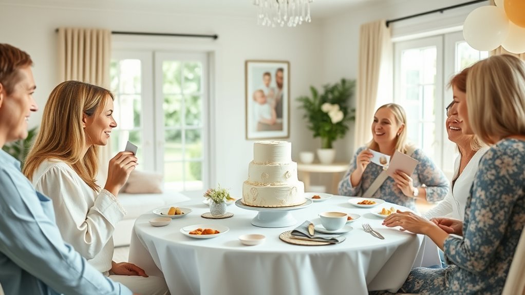 baby shower timeline planning