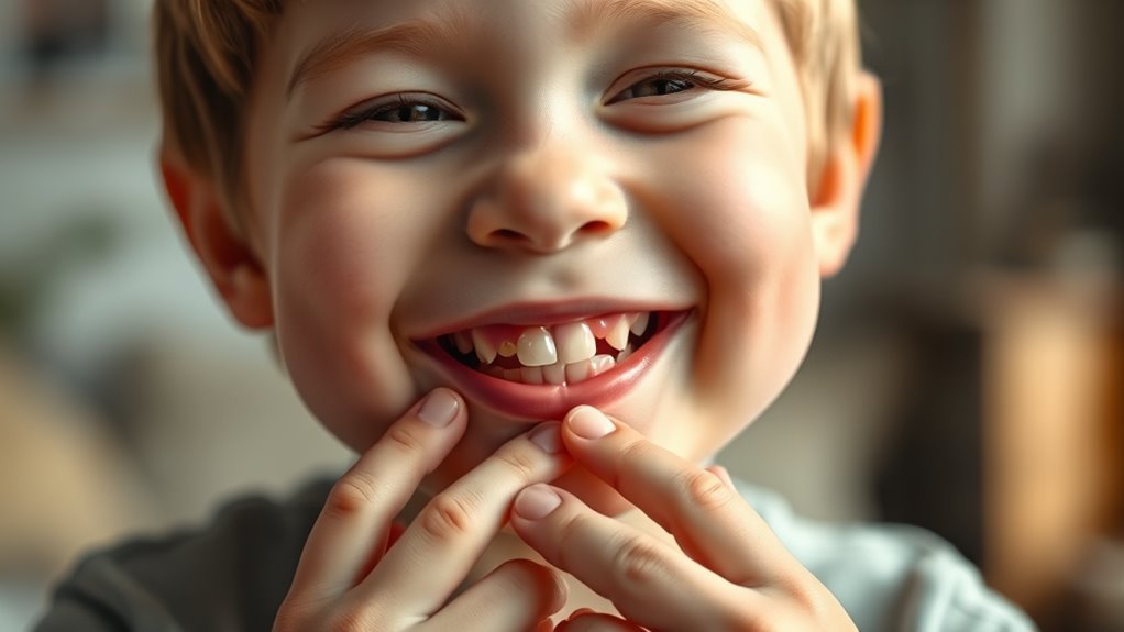 baby teeth fall out