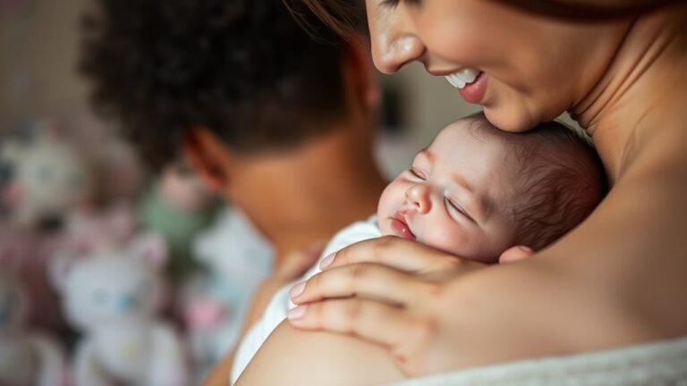 burping a baby easily