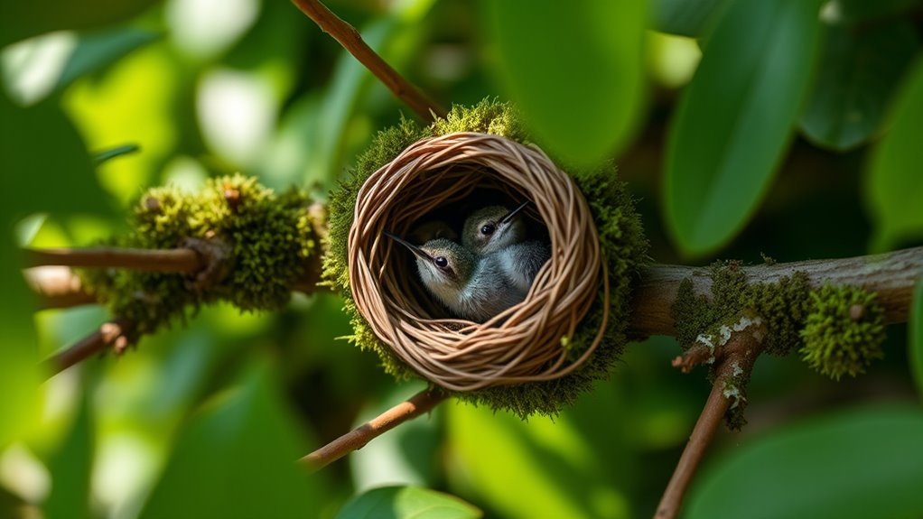 camouflaged nests protect chicks