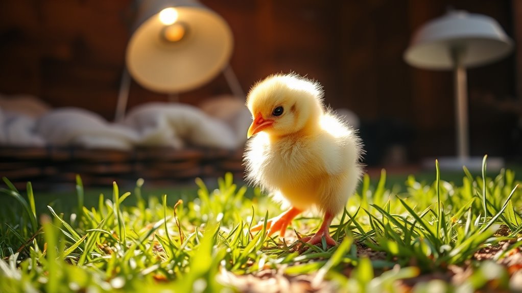 chicks need safe outdoor transition