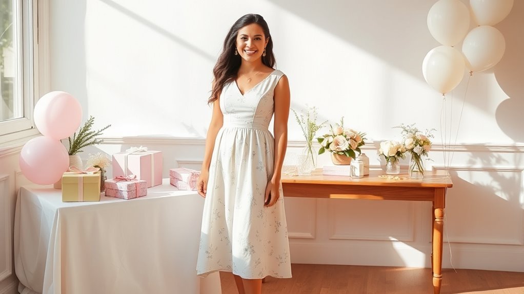choose baby shower attire