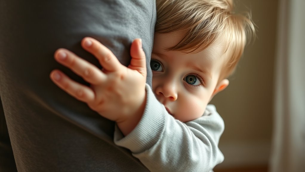 clingy infant attachment behavior