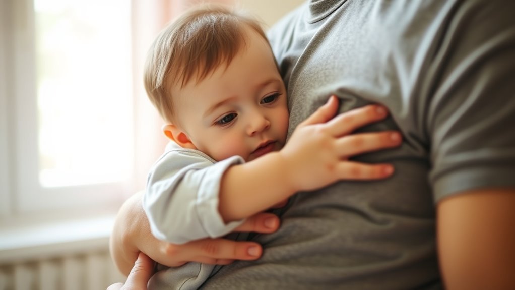 consistent routines and babywearing