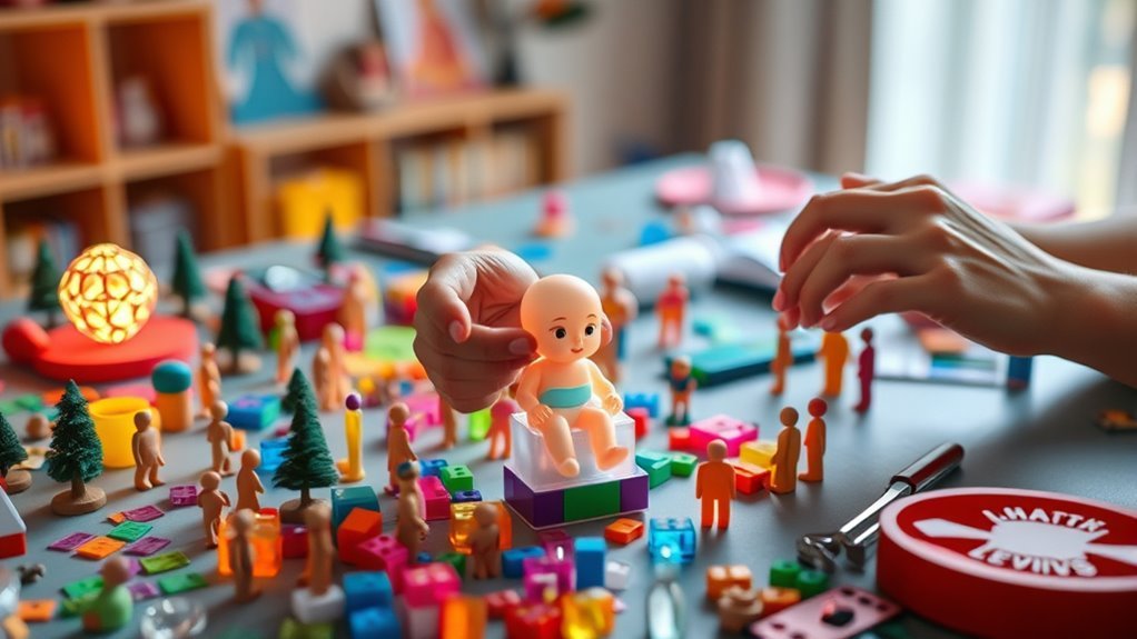 craft baby with family