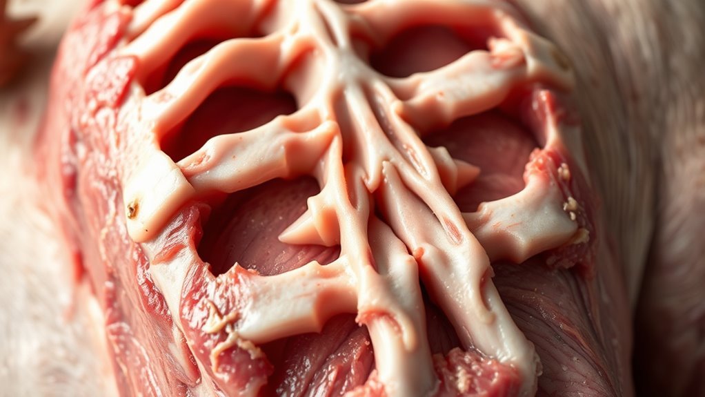 curved tender meaty ribs