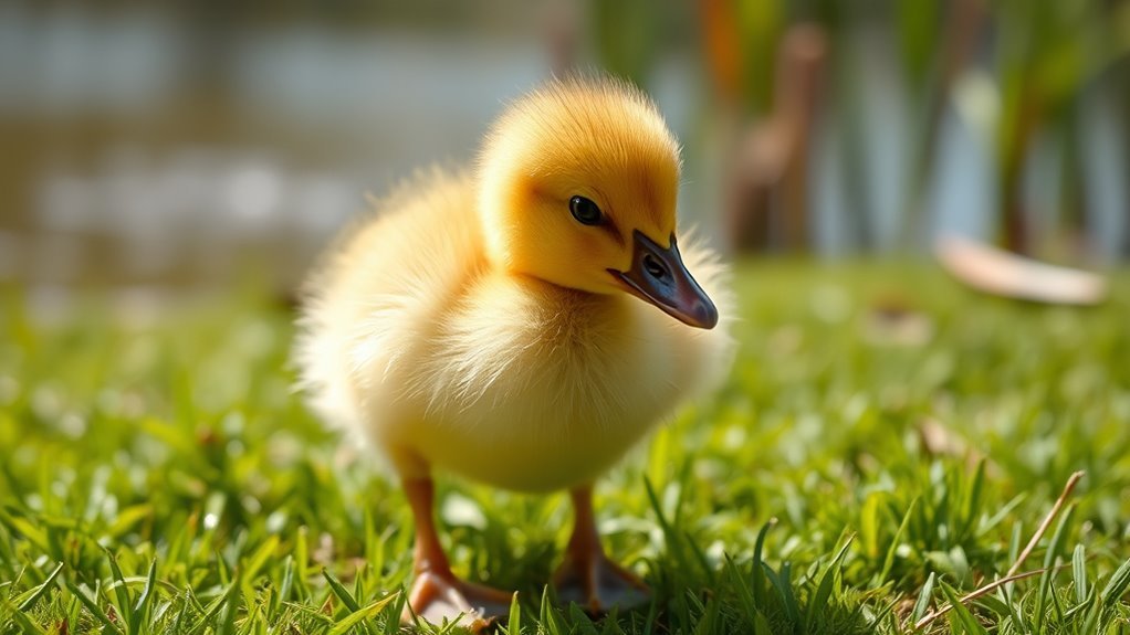 ducklings learn survival skills