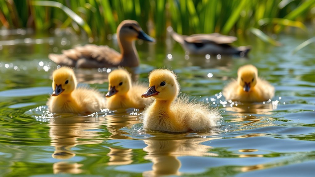 ducklings learn through observation
