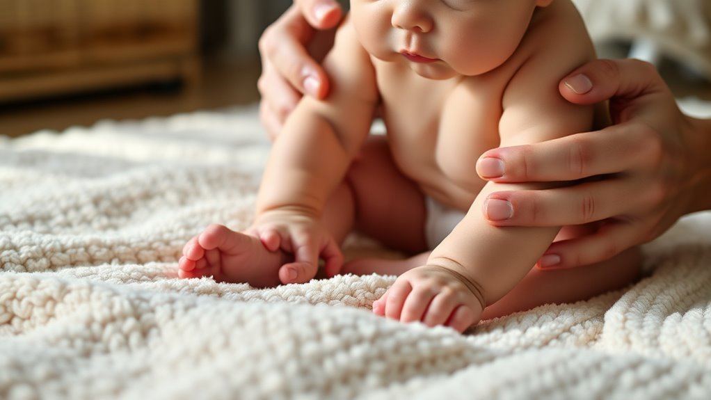 encourage rocking for crawling