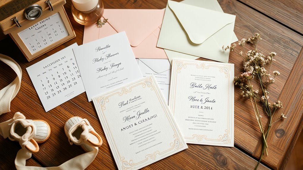 essential baby shower details