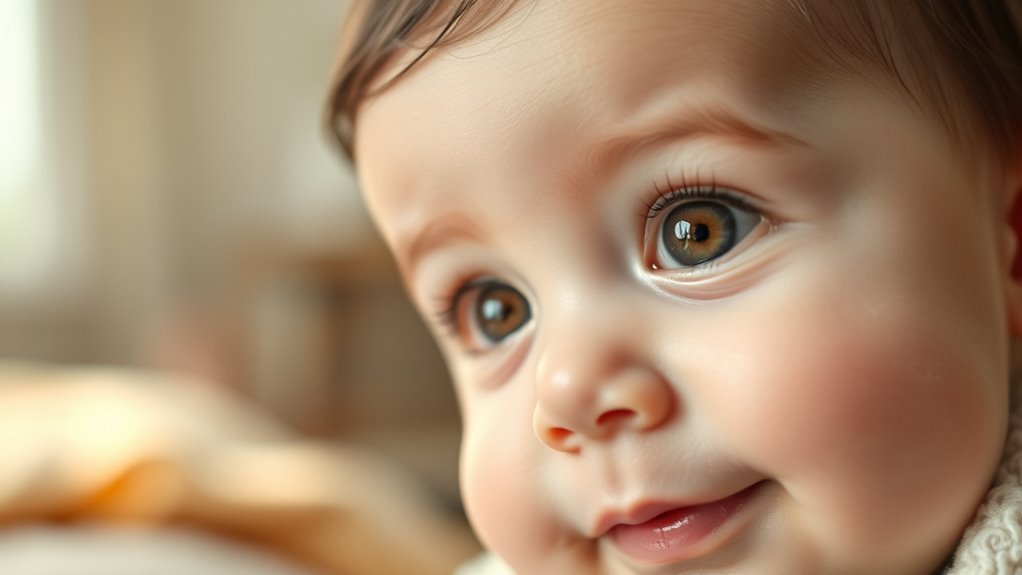eye contact enhances development