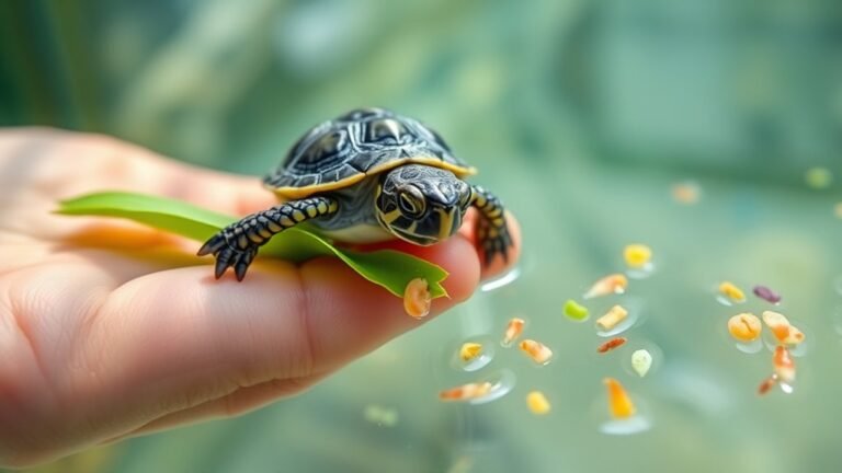 feeding baby turtles properly