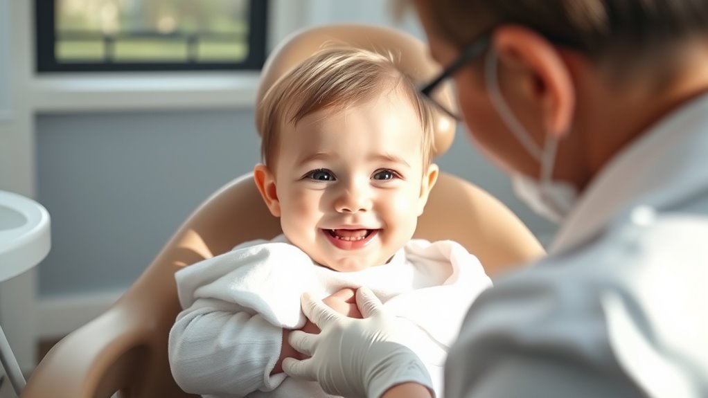 first dental visit timing