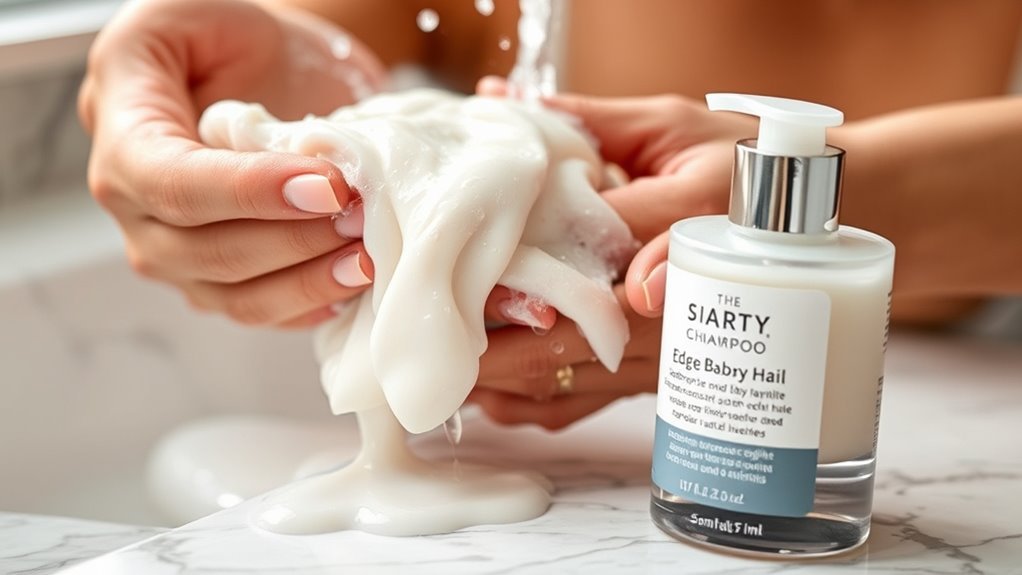 gentle care for baby hairs