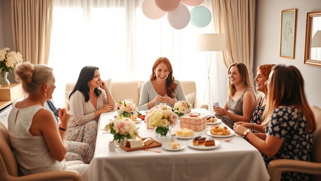 ideal baby shower duration
