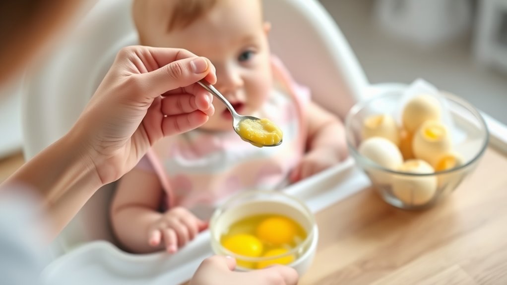 introduce eggs at six months