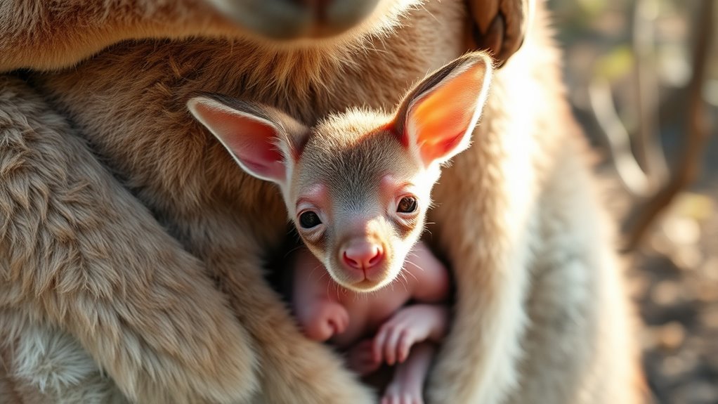 joey tiny pouch dweller