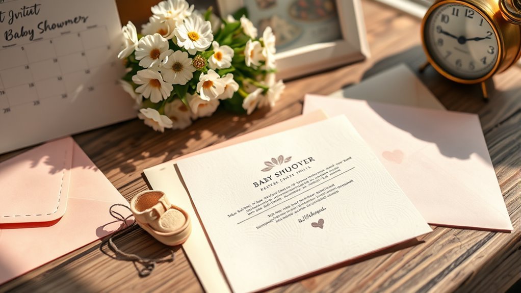 mail invitations 4 6 weeks