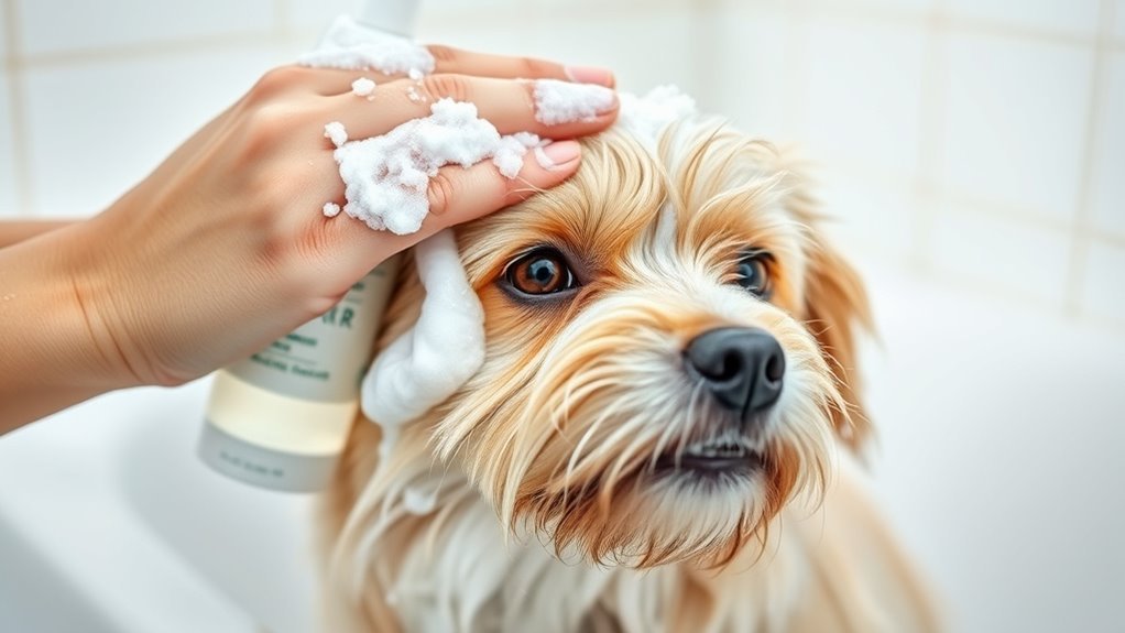 mild safe dog shampoo