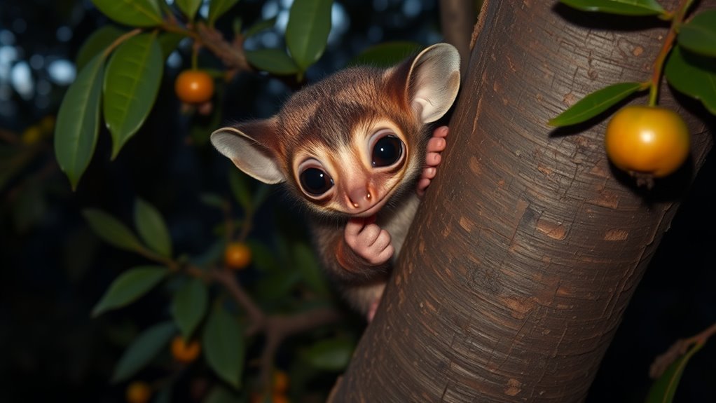 nocturnal agile primate behavior