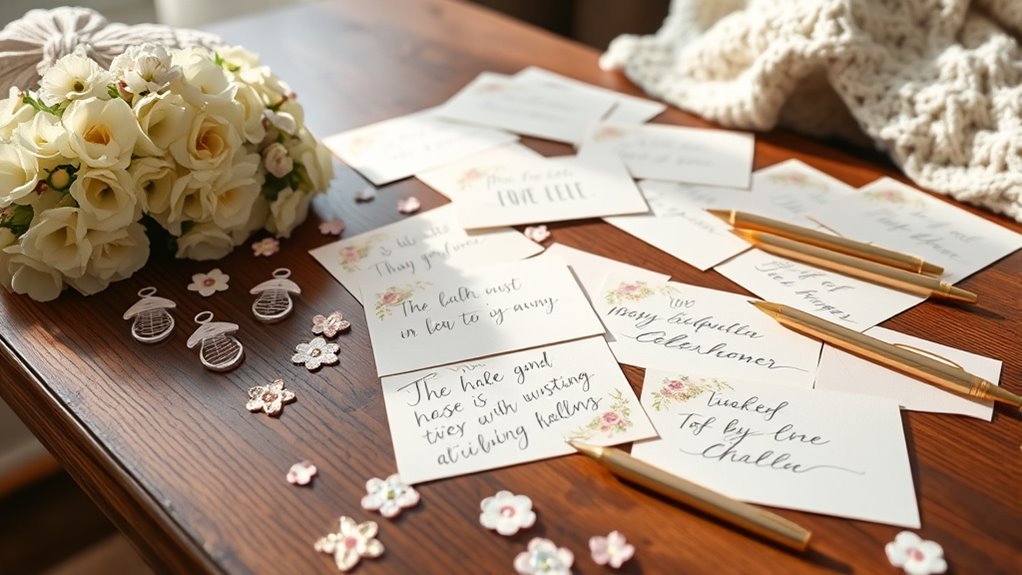personalized heartfelt baby messages