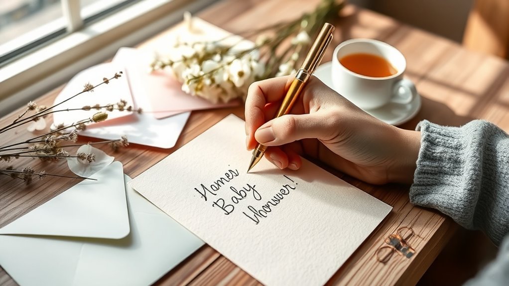 personalized heartfelt baby shower messages