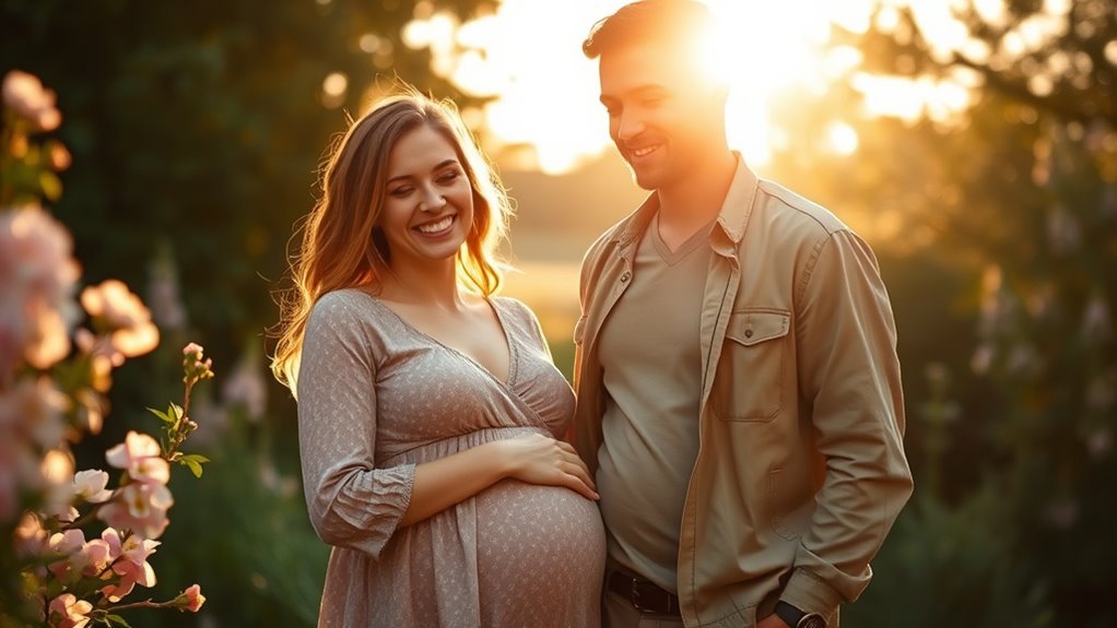 pregnancy announcement and album