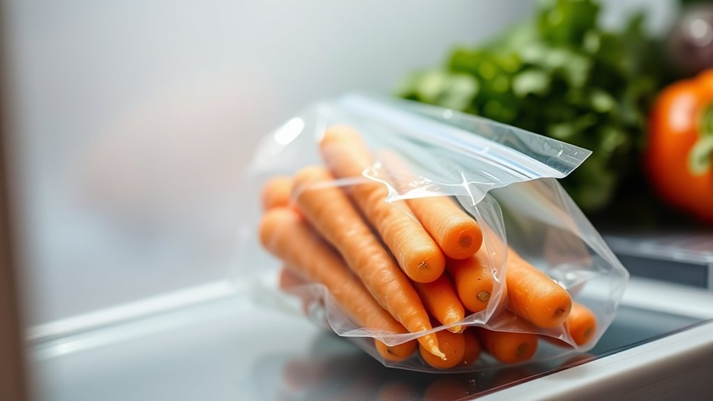 proper storage maximizes freshness