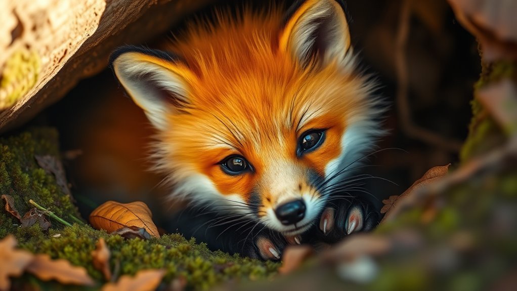 rapid growth of foxes