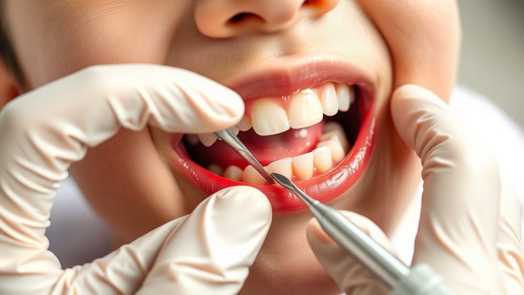retained baby tooth assessment