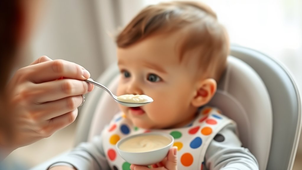 safe baby cereal introduction