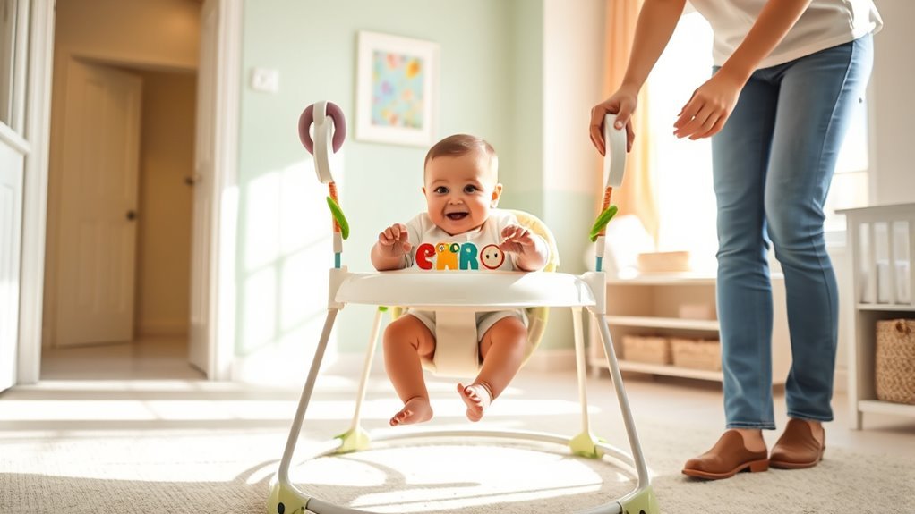 safe baby jumper guidelines