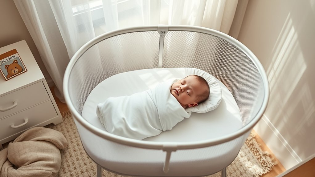 safe bassinet sleeping duration